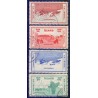 Island. 1933. Velgørenhedsmærker.  AFA nr. 167-70  **   postfrisk st. stemplet FDC
