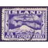 Island. 1934. Luftpost. 25 Aur. AFA nr. 177A  **  postfrisk st. stemplet FDC
