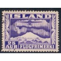 Island. 1934. Luftpost. tk. 14, 25 Aur. AFA nr. 177 **  postfrisk st. stemplet FDC