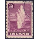 Island. 1938-39. Geysir 15 Aur. AFA nr. 194 ** postfrisk st. stemplet FDC