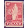 Island. 1938-39. Geysir 20 Aur. AFA nr. 195 ** postfrisk st. stemplet FDC