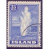 Island. 1938-39. Geysir 35 Aur. AFA nr. 196 ** postfrisk st. stemplet FDC