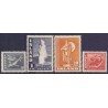 Island. 1945. Sluppleringsværdier. AFA nr. 238-41 **  postfrisk st. stemplet FDC