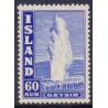 Island. 1947. Kurserende mærker TAKKET 11½. AFA nr. 230B **  postfrisk st. stemplet FDC