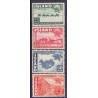 Island. 1948. Hekla i udbrud, komplet sæt. AFA nr. 248-54 **  postfrisk st. stemplet FDC