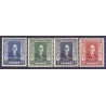 Island. 1952. Sveinn Bjørnsson mindeudgave, komplet sæt. AFA nr. 282-85 **  postfrisk st. stemplet FDC