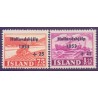 Island. 1953. Hollandshjælpen, komplet sæt. AFA nr. 286-87  **  postfrisk st. stemplet FDC