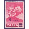 Island. 1954. Provisorium. AFA nr. 293  **  postfrisk st. stemplet FDC