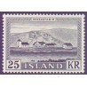 Island. 1957. Præsidentboligen Bessastadir.  AFA nr. 320  **  postfrisk st. stemplet FDC