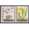 Island. 1960. Blomster. AFA nr. 346-47 ** postfrisk st. stemplet FDC