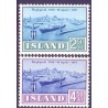 Island. 1961. Reykjaviks 175-års jubilæum. AFA nr. 353-54 ** postfrisk st. stemplet FDC