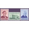 Island. 1961. Islands universitet. AFA nr. 357-59 ** postfrisk st. stemplet FDC