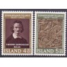 Island. 1963. Nationalmuseets 100-års jubilæum. AFA nr. 369-70 ** postfrisk st. stemplet FDC