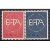 Norge. 1967. EFTA Frihandelsområdet. AFA nr. 564-65 **  stemplet postfrisk FDC