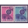 Norge. 1967. Europamærker / CEPT. AFA nr. 568-69 **  stemplet postfrisk FDC