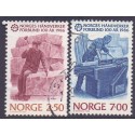 Norge. 1986. Håndværkerforbundet. AFA nr. 949-50 ** stemplet postfrisk FDC