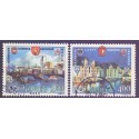 Norge. 1986. Fællesnordisk udgave. AFA nr. 953-54 ** stemplet postfrisk FDC