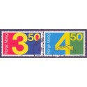 Norge. 1987.  Tal i farver. AFA nr. 965-66 ** stemplet postfrisk FDC