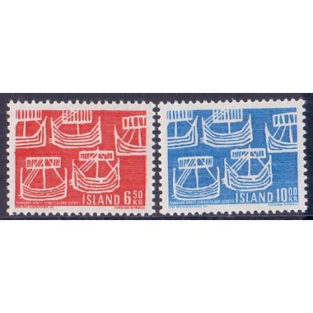 Island. 1969. Nordens dag. AFA nr. 427-28 ** postfrisk st. stemplet FDC