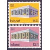 Island. 1969. Europamærker / CEPT. AFA nr. 429-30 ** postfrisk st. stemplet FDC