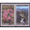 Island. 1970. Naturbeskyttelse. AFA nr. 448-49 ** postfrisk st. stemplet FDC