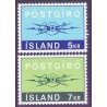 Island. 1971. Postgirotjeneste. AFA nr. 454-55 **   postfrisk st. stemplet FDC
