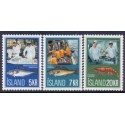 Island. 1971. Fiskeindustrien. AFA nr. 458-60 **  postfrisk st. stemplet FDC