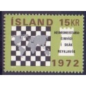 Island. 1972, VM i skak. AFA nr. 465 **  postfrisk st. stemplet FDC