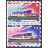 Island. 1973. Nordens hus. AFA nr. 479-80  **   postfrisk st. stemplet FDC