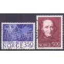 Norge. 1984. Christopher Hansteens fødsel. AFA nr. 910-11 ** stemplet postfrisk FDC