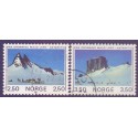 Norge. 1985. Dr. Maud Land. AFA nr. 926-27 ** stemplet postfrisk FDC
