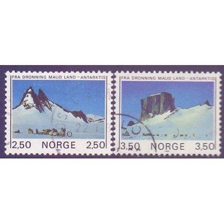 Norge. 1985. Dr. Maud Land. AFA nr. 926-27 ** stemplet postfrisk FDC