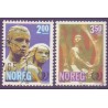 Norge. 1985. FN's Inter. Ungdomsår . AFA nr. 932-33 ** stemplet postfrisk FDC