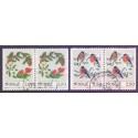 Norge. 1985. Julefrimærker i parstykker. AFA nr. 943Cv-44Ch ** stemplet postfrisk FDC