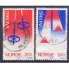 Norge. 1982. VM i skiløb.  AFA nr. 861-62 ** stemplet postfrisk FDC