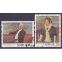 Norge. 1982. Forfatterjubilæum. AFA nr. 878-79 ** stemplet postfrisk FDC