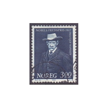 Norge. 1982. Nobel fredspris 1922. AFA nr. 882 ** stemplet postfrisk FDC
