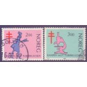 Norge. 1982. Kampen mod tuberkulosen. AFA nr. 870-71 ** stemplet postfrisk FDC