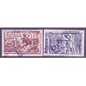 Norge. 1980.  Fællesnordisk udgave..  AFA nr. 829-30 ** stemplet postfrisk FDC