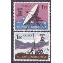 Norge. 1980.  Telefonen i 100 år..  AFA nr. 826-27 ** stemplet postfrisk FDC