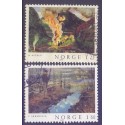 Norge. 1980.  Malerkunst..  AFA nr. 831-32 ** stemplet postfrisk FDC
