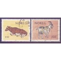 Norge. 1981. Mælkeproducenter.  AFA nr. 842-43 ** stemplet postfrisk FDC