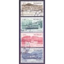 Norge. 1981. Motorskibe.  AFA nr. 849-52 ** stemplet postfrisk FDC