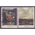 Norge. 1981. Malerier.  AFA nr. 855-56 ** stemplet postfrisk FDC