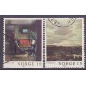 Norge. 1981. Malerier.  AFA nr. 855-56 ** stemplet postfrisk FDC