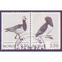 Norge. 1983. Fugle i parstykke. AFA nr. 891-92 ** stemplet postfrisk FDC