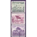 Norge. 1978. Ny brugsudgave. AFA nr. 780-82 ** stemplet postfrisk FDC