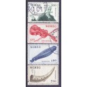 Norge. 1978. Musikinstrumenter. AFA nr. 797-800 ** stemplet postfrisk FDC