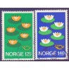 Norge. 1977. Fællesnordisk udgave. AFA nr. 751-52 ** stemplet postfrisk FDC