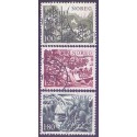 Norge. 1977. Træer. AFA nr. 758-60 ** stemplet postfrisk FDC
